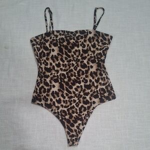 Luvalot Leopard Print Women's Bodysuit